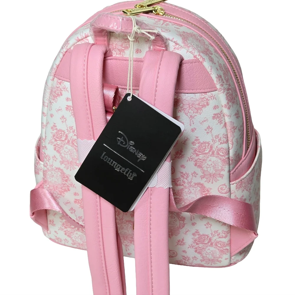 Loungefly Disney Aristocats Marie Toile Mini Backpack NWT